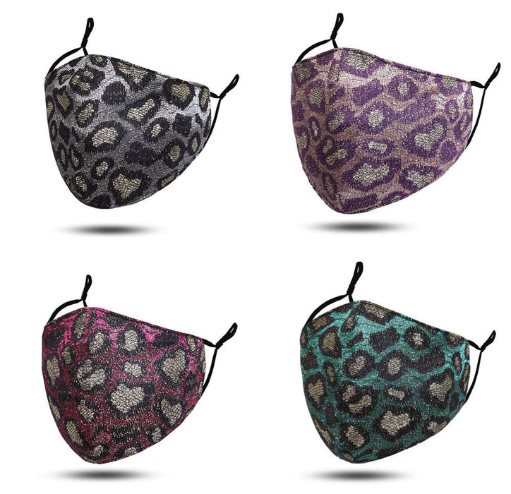 Maskit Reusable Face Masks - Leopard Luxe