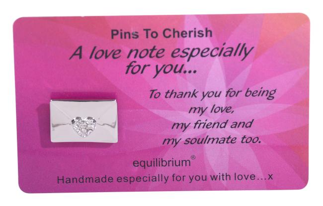 Equilibrium Pins To Cherish - Love Note