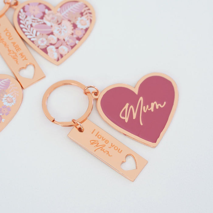 Mother's Day - Enamel Keyring (Asst Designs)