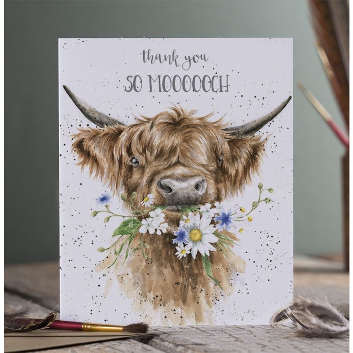 Wrendale Designs Card - So Moooooch