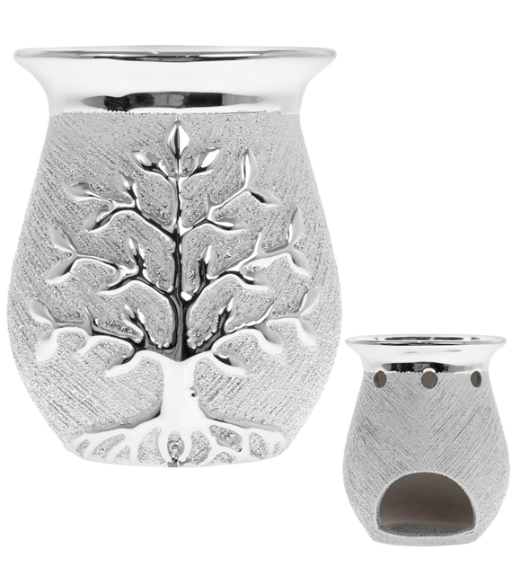 Silver Tree of Life Oil/Wax Warmer