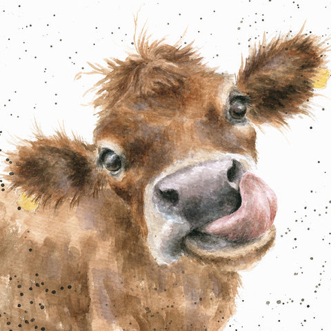 Wrendale Designs Card - 'Moooo'