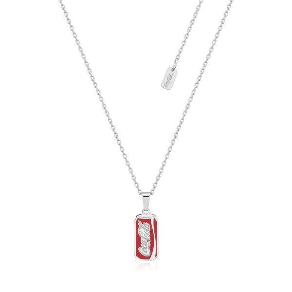 Coca-Cola Can Necklace - Silver