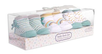 Adore-A-Baby 3 Piece Sock Set Green