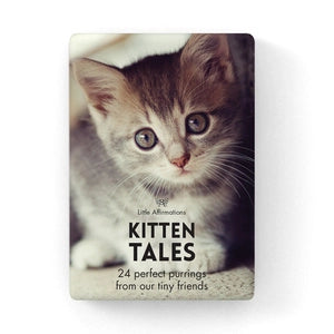 Kitten Tales - 24 Affirmation Cards with Stand