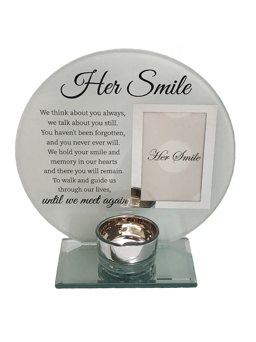 Glass Photo Frame - Her Smile