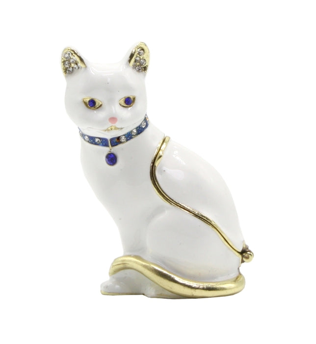 Bling Cat Trinket Box