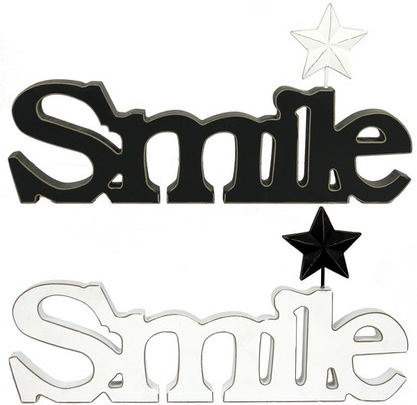 Smile Wooden Cutout