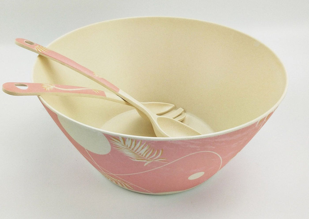 Palm Salad Bowl - Pink