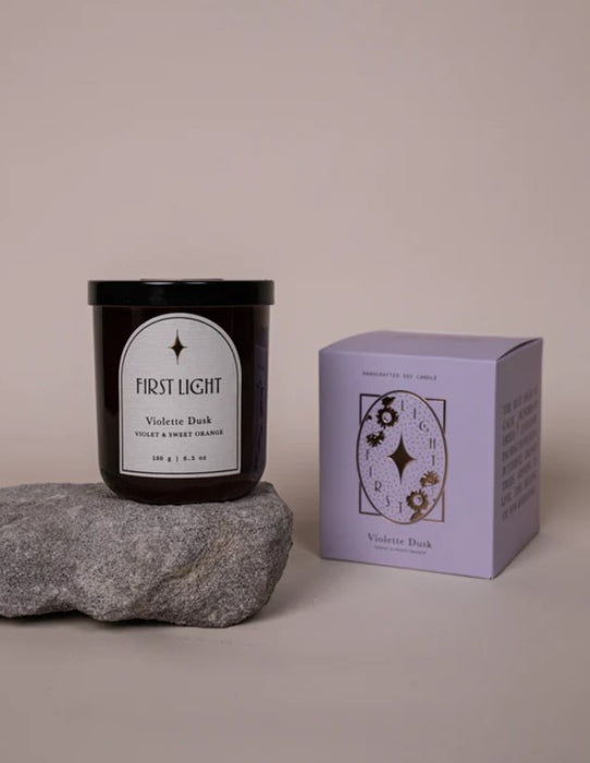 First Light Violette Dusk Standard Candle - 180g